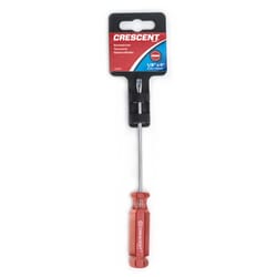 Crescent 1/8 in. X 4 in. L Slotted Screwdriver 1 pc