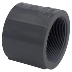 Charlotte Pipe Schedule 80 2 in. FPT X 2 in. D FPT PVC Coupling 1 pk