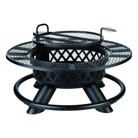 Heavy-Duty Rancher Fire Pit Grill - Ace Hardware