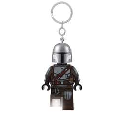 LEGO Star Wars Plastic Multicolored Mandalorian Keychain w/LED Light
