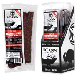 ICON Meats Elk & Beef Steak Original Strips 2 oz Pouch