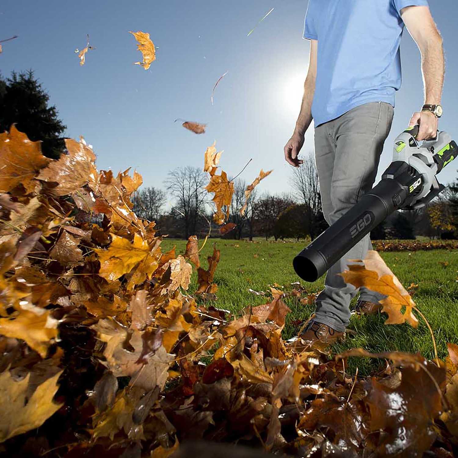 EGO Power Plus Battery Handheld Leaf Blower Ace Hardware