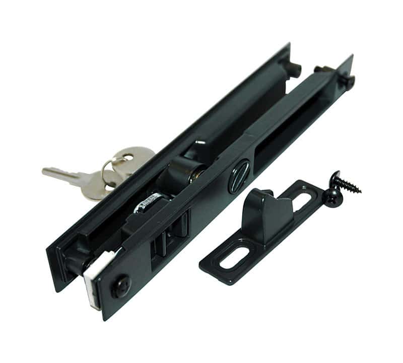 Barton Kramer Bronze Sliding Glass Door Lock Set Ace Hardware