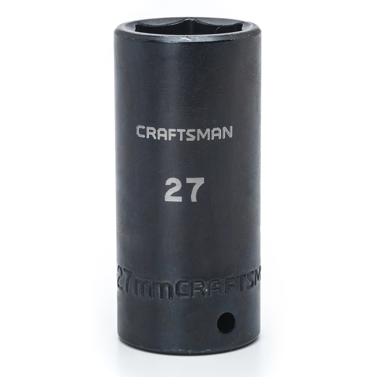 Craftsman 27 mm X 1/2 in. drive Metric 6 Point Deep Deep Impact Socket 1 pc