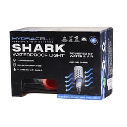 HydraCell Shark Light 700 lm Black/Orange LED Flashlight