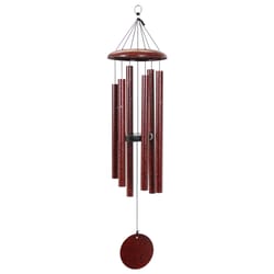 Corinthian Bells Ruby Splash Aluminum 36 in. Wind Chime