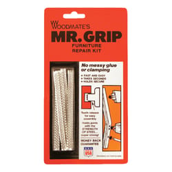 Woodmate Mr. Grip 1/2 in. D X 4 in. L Steel Screw Hole Repair Kit 1 pk