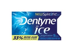 Dentyne Ice Sugar Free Peppermint Chewing Gum 16 pk