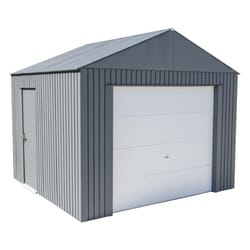 Sojag Everest 12 ft. x 10 ft. Steel Horizontal Peak Garage without Floor Kit