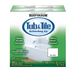 Rust-Oleum Specialty Gloss White Tub and Tile Refinishing Kit Interior 1 qt