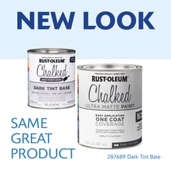 Rust-Oleum Chalked Ultra Matte Dark Tint Base Acrylic Chalk Paint 29 oz