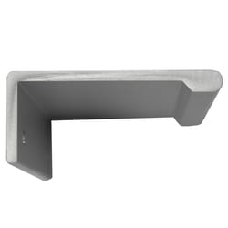 Laurey Rectangle Edge Pull 6 in. Anodized Aluminum Silver 1 pk