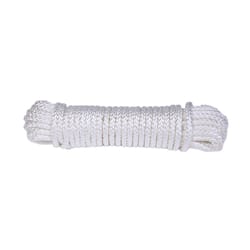 Koch Industries 5/16 in. D X 50 ft. L White Diamond Braided Nylon Rope