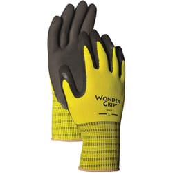 Bellingham Women's Palm-dipped Grip Gloves Yellow/Black L 1 pair