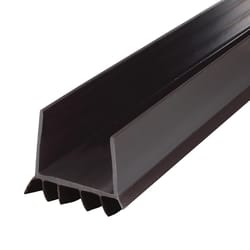 M-D Building Products CINCH Brown Vinyl U-Shaped Bottom For Doors 36 in. L X 1.75 in.