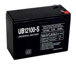 Universal Power Group UB12100-S 10 Ah 12 V Lead Acid Battery