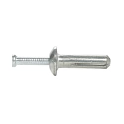 HILLMAN 1/4 in. D X 1 in. L Steel Mushroom Head Hammer Drive Anchor 100 pk