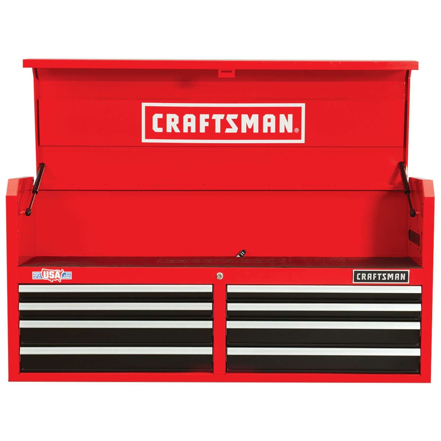 Craftsman 52 in 8 drawer Steel Top Tool Chest 24 5 in H Craftsman 52 in 8 drawer Steel Top Tool Chest 24 5 in H