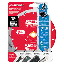 Diablo 7 in. D X 7/8 in. Diamond Metal Cut-Off Wheel