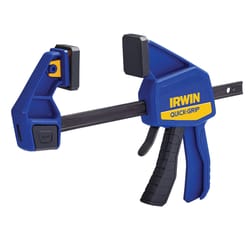 Irwin Quick-Grip 6 in. X 3-1/2 in. D Bar Clamp 300 lb 1 pc