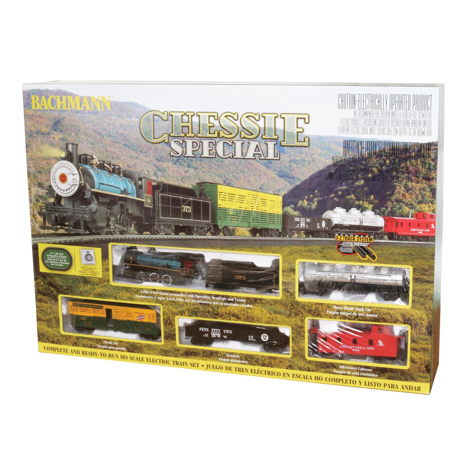 Bachmann Chessie Special Electric Train Set 16 Pc - Ace Hardware