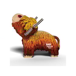 Safari Ltd. Eugy Highland Cow 3D Puzzle Multicolored