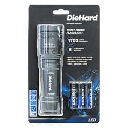 Dorcy DieHard 1700 lm Gray LED Flashlight AA Battery