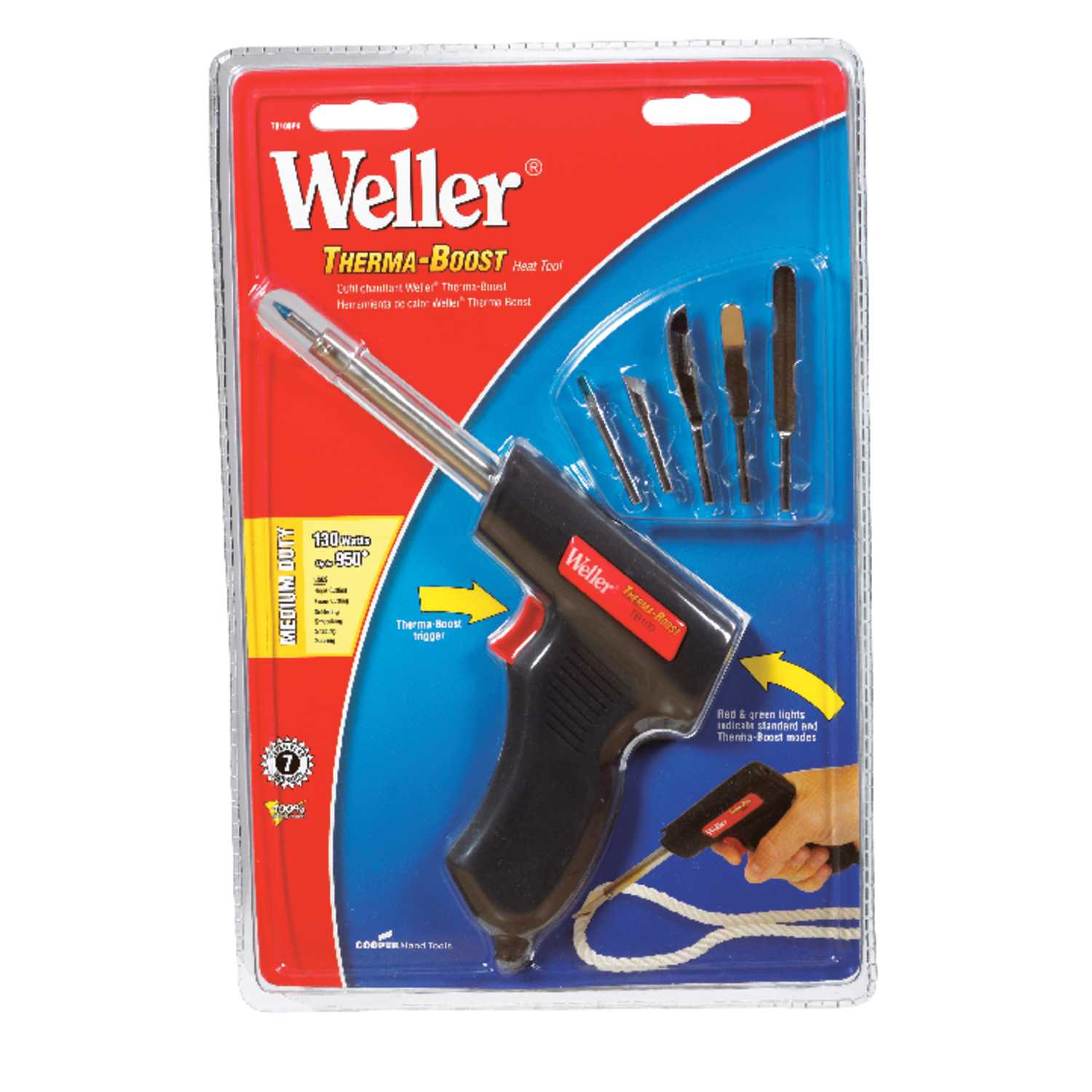 Weller 11.6 in. Corded Soldering Gun Kit 130 watts Black 1 pk Ace Hardware