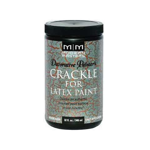 Modern Masters Decorative Painters Clear Water-Based Crackle 32 oz - Ace  Hardware