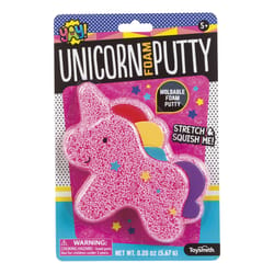 Toysmith Yay Unicorn Foam Putty Pink