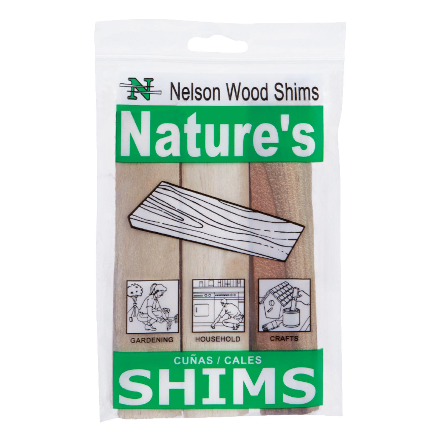 UPC 091996000808 product image for Nelson 6 in. L x 1.5 in. W Wood 9 Shim | upcitemdb.com