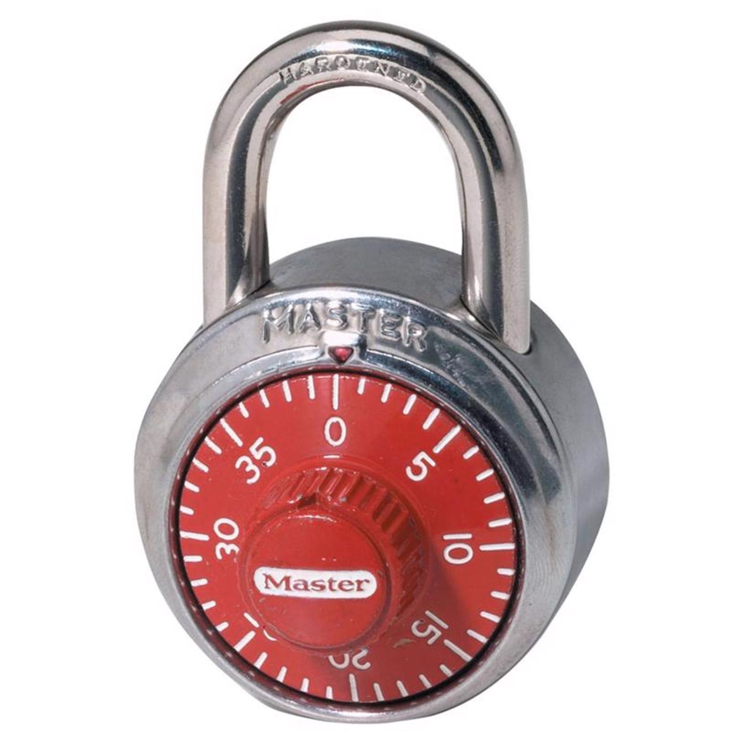 Photos - Other Hand Tools Master Lock 2 in. H X 1-7/8 in. W Stainless Steel 3-Dial Combination Combi 