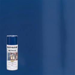 Rust-Oleum Stops Rust Metallic Cobalt Blue Metallic Spray Paint 11 oz