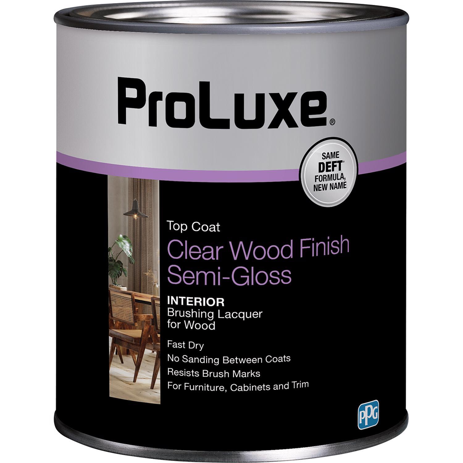 Semi Gloss Finishing Coat For Painted Furniture Minwax Polycrylic  Water-based Clear Transparent Semi-gloss