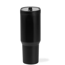 Hydrojug 32 oz Black Sports Water Bottle w/Straw