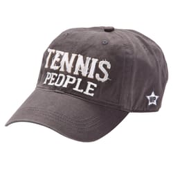 Pavilion We People Tennis Baseball Cap Dark Gray One Size Fits All