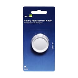 Leviton Trimatron White Rotary Dimmer Knob 1 pk