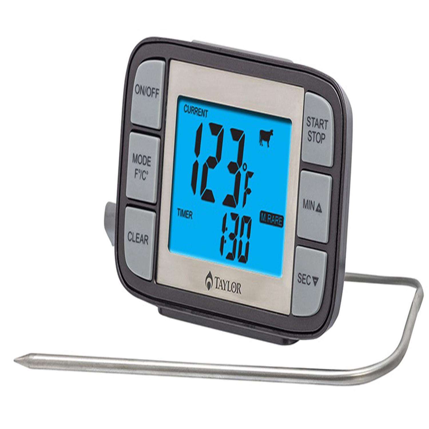 Taylor Wired Indoor/Outdoor Thermometer 1 ea, Shop