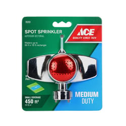 Ace Zinc Elevated Base Spot Sprinkler 450 sq ft 1 pk