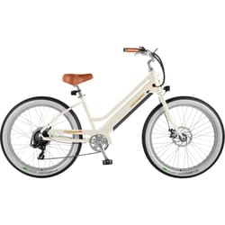 Retrospec Chatham Rev Unisex Electric Bicycle Eggshell
