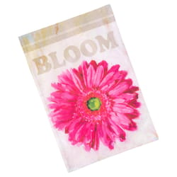 Sullivans Gerbera Garden Flag 18.5 in. H X 25 in. W X 12.25 in. L