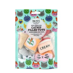 Mad Beauty Mad Pets Multicolored Catnip Toys 6 pk