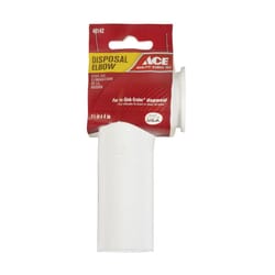 Ace Garbage Disposal Elbow Plastic