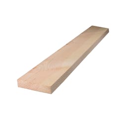 Solid Wood Board 1in. X 6in. X 16ft. Wall Base