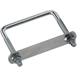National Hardware 3/8 in. X 3-5/8 in. W X 4 in. L Coarse Zinc-Plated Steel Square U-Bolt
