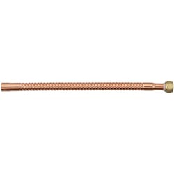 Homewerks 3/4 in. FIP X 3/4 in. D Sweat 18 in. Copper Water Heater Supply Line