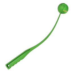 Boss Pet Green Plastic Tennis Balls Ball Launcher and Tennis Balls Extra Large 1 pk