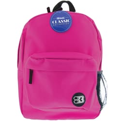 Bazic Products Classic Collection Pink Backpack 17 in. H X 6 in. W