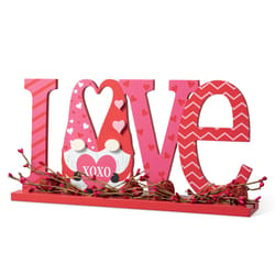 Glitzhome Valentine Love Table Decor MDF 1 pc