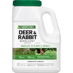 Liquid Fence Animal Repellent Granules For Deer and Rabbits 5 lb